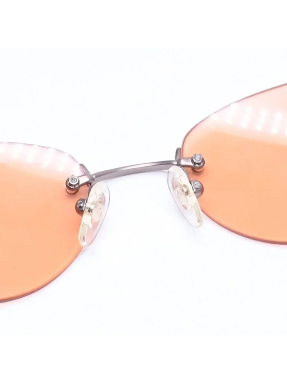 Chanel Sunglasses Eyewear CC Logo Orange Brown